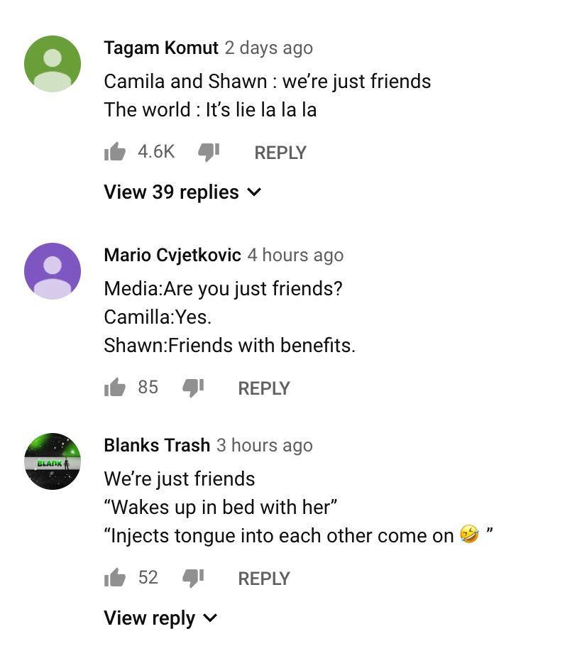 Some comments from Señorita