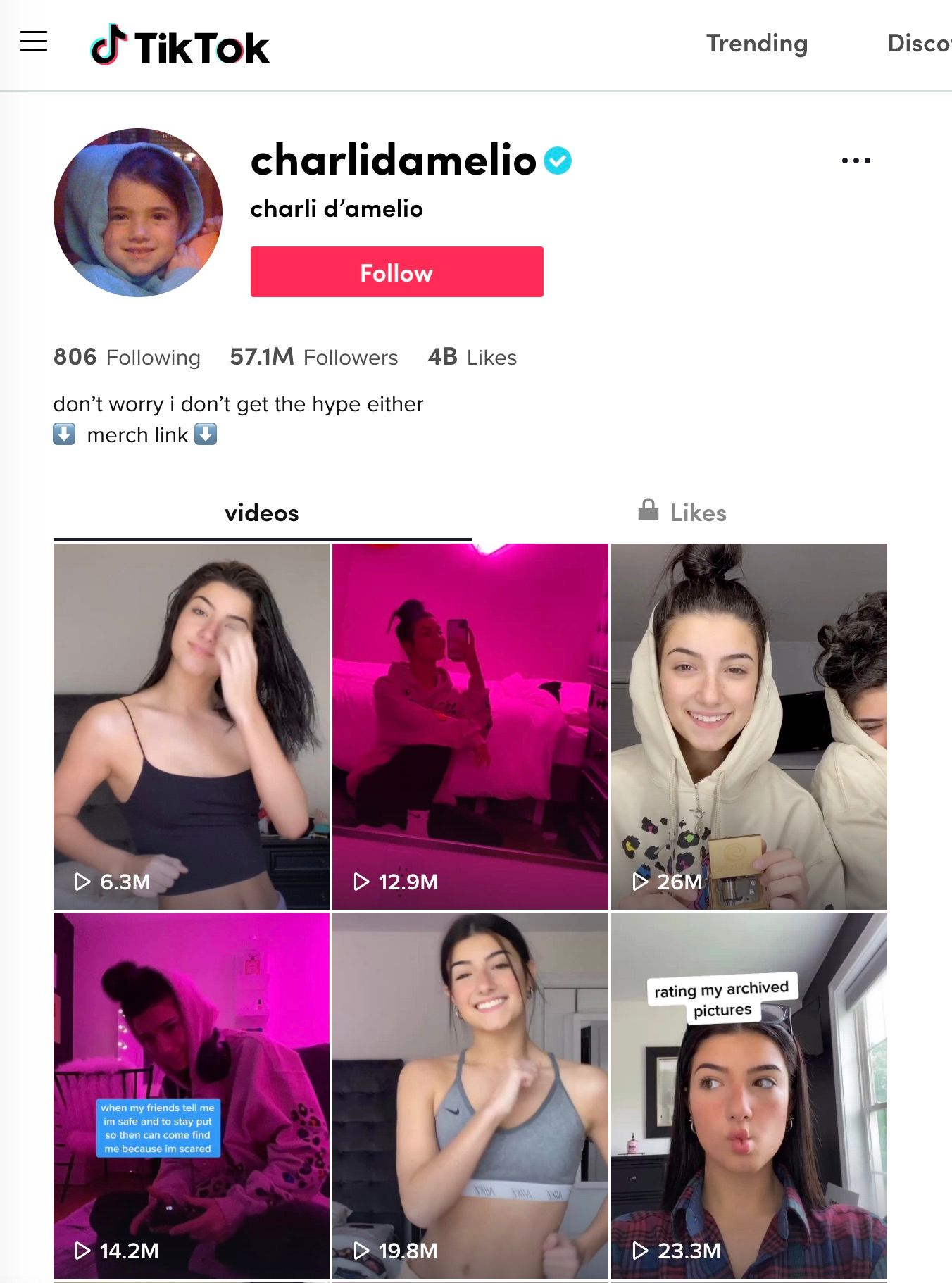 https://www.tiktok.com/@charlidamelio