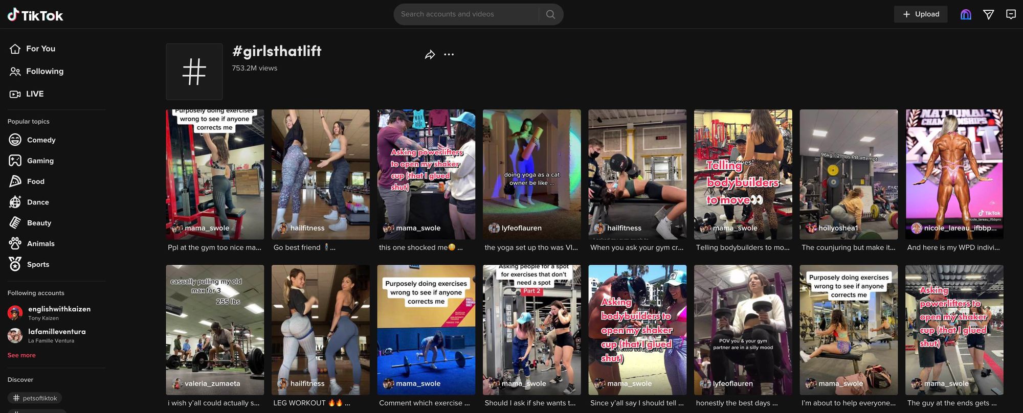 With TikTok relevant hashtags, you can find a bunch of micro-influencers of a certain category.