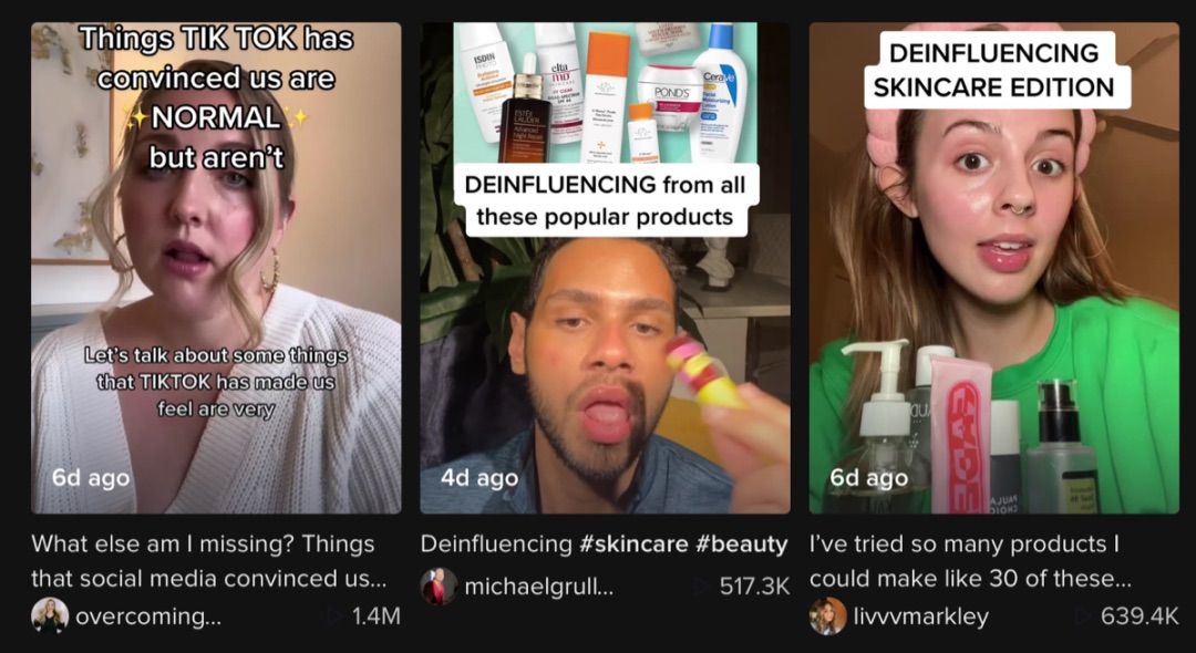 De-influencing is becoming a new anti-trend on TikTok – The Sage