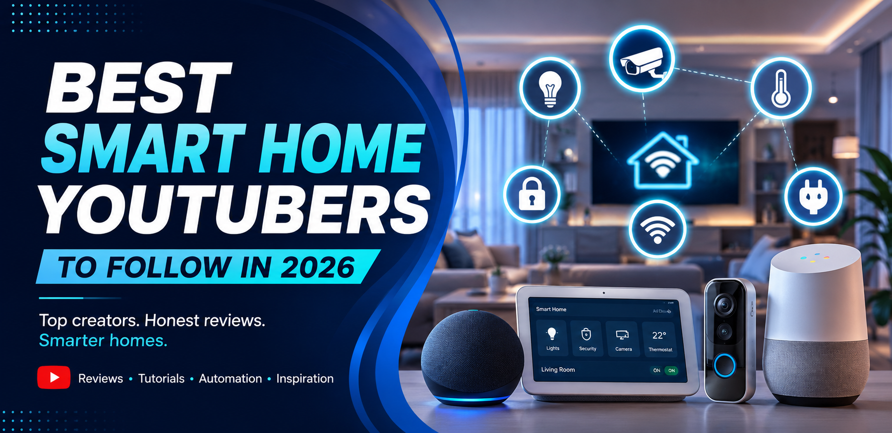 Best Smart Home YouTubers to Follow in 2026