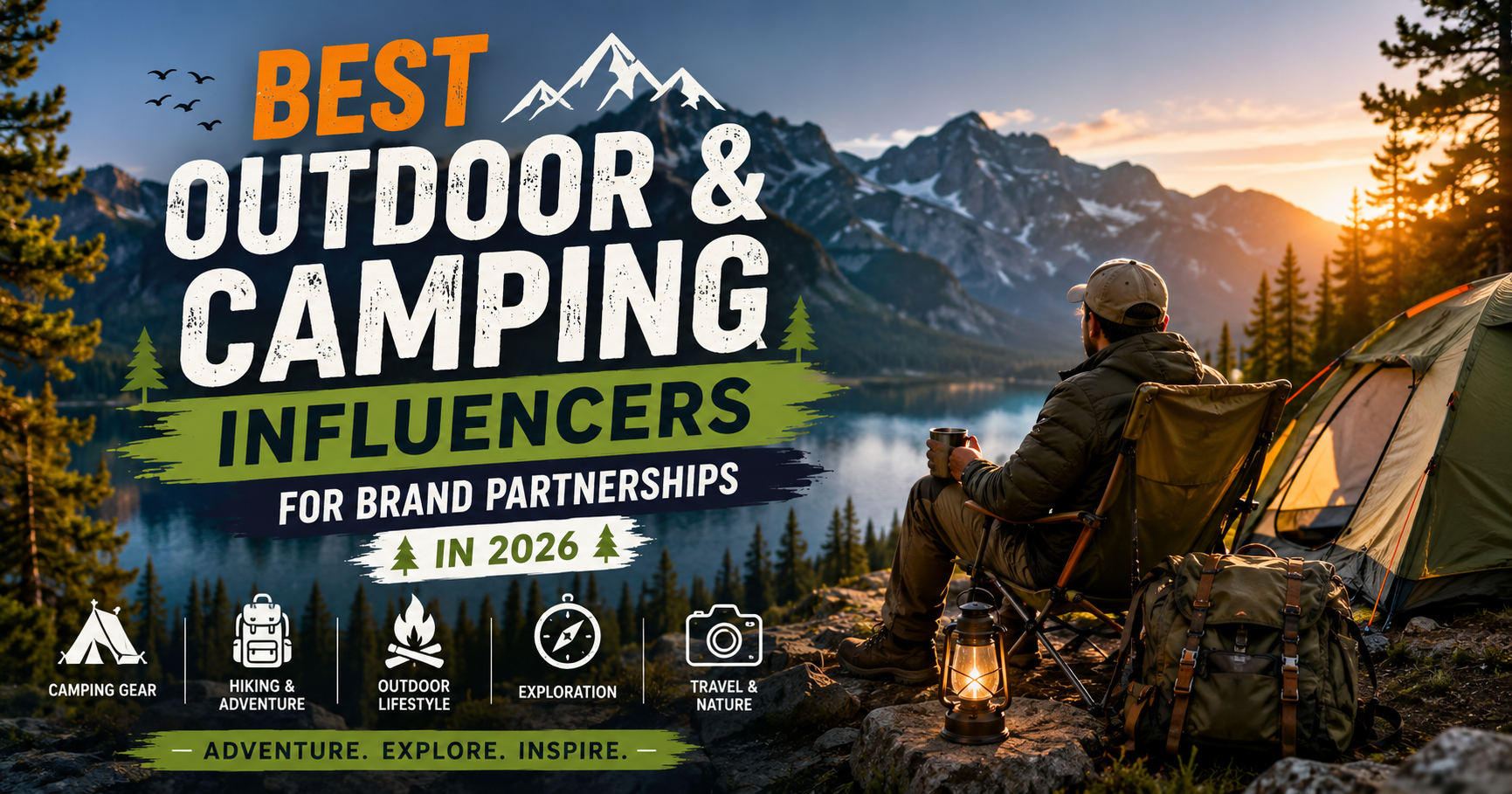 Best Outdoor & Camping Influencers for Brand Partnerships in 2026