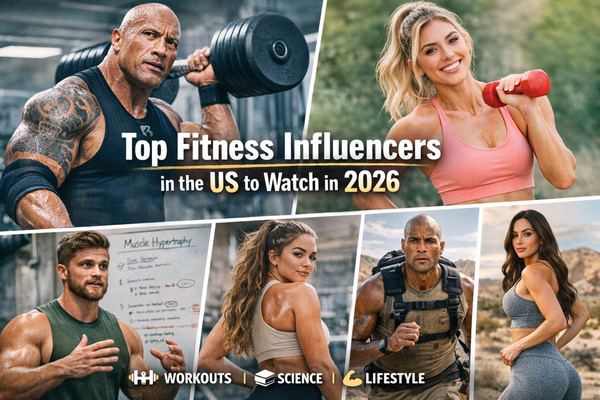Top 20 Fitness Influencers in the U.S. to Watch in 2026
