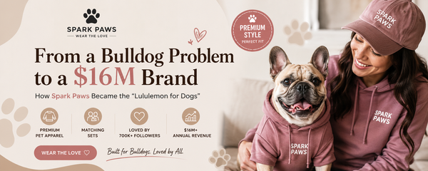 How Spark Paws Built a $16M Pet Apparel Brand by Solving One Problem for Bulldogs