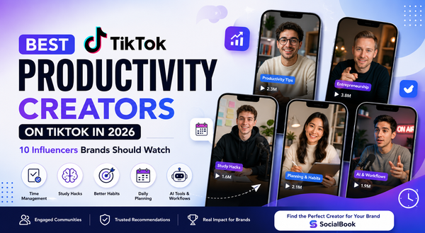 Best Productivity Creators on TikTok in 2026: 10 Influencers Brands Should Watch