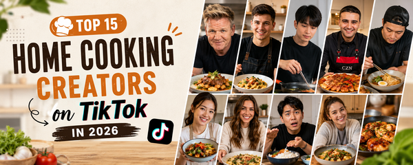 Top 15 Home Cooking Creators on TikTok in 2026