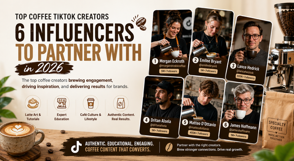 Top Coffee Creators on TikTok for Brand Partnerships in 2026