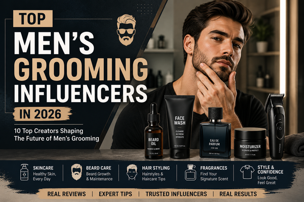 Top Men's Grooming Influencers in 2026: 10 Creators Every Grooming Brand Should Know