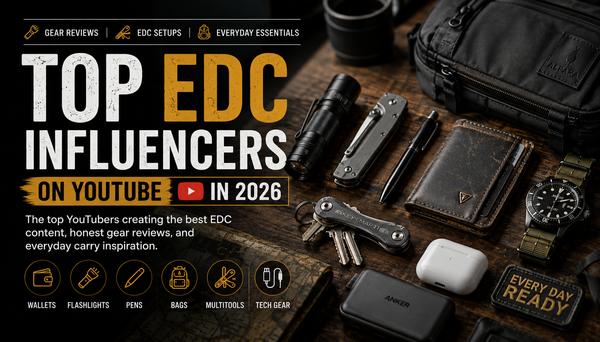 Top EDC Influencers on YouTube in 2026