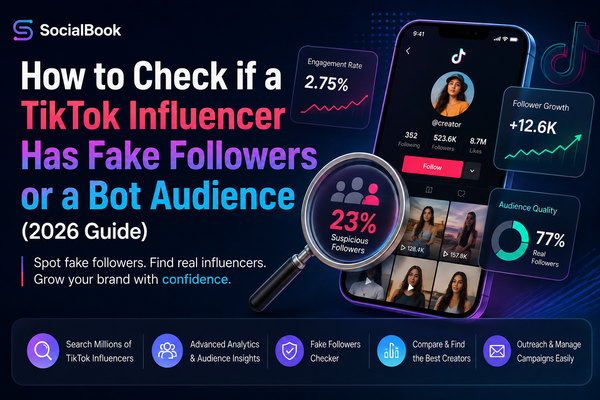 How to Check if a TikTok Influencer Has Fake Followers or a Bot Audience (2026 Guide)