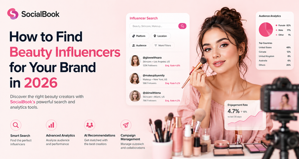 How to Find Beauty Influencers for Your Brand in 2026