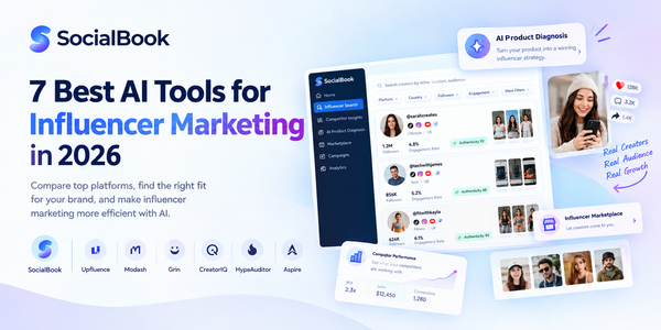 7 Best AI Tools for Influencer Marketing in 2026