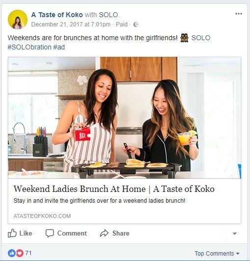 influencer marketing content on digital ads