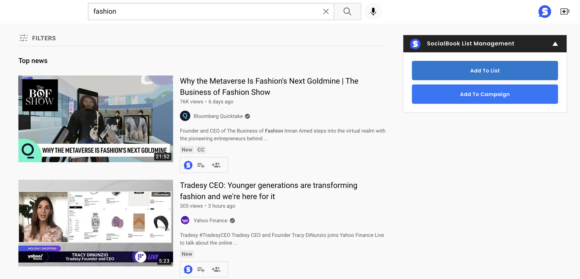 SocialBook Checker Chrome Extension