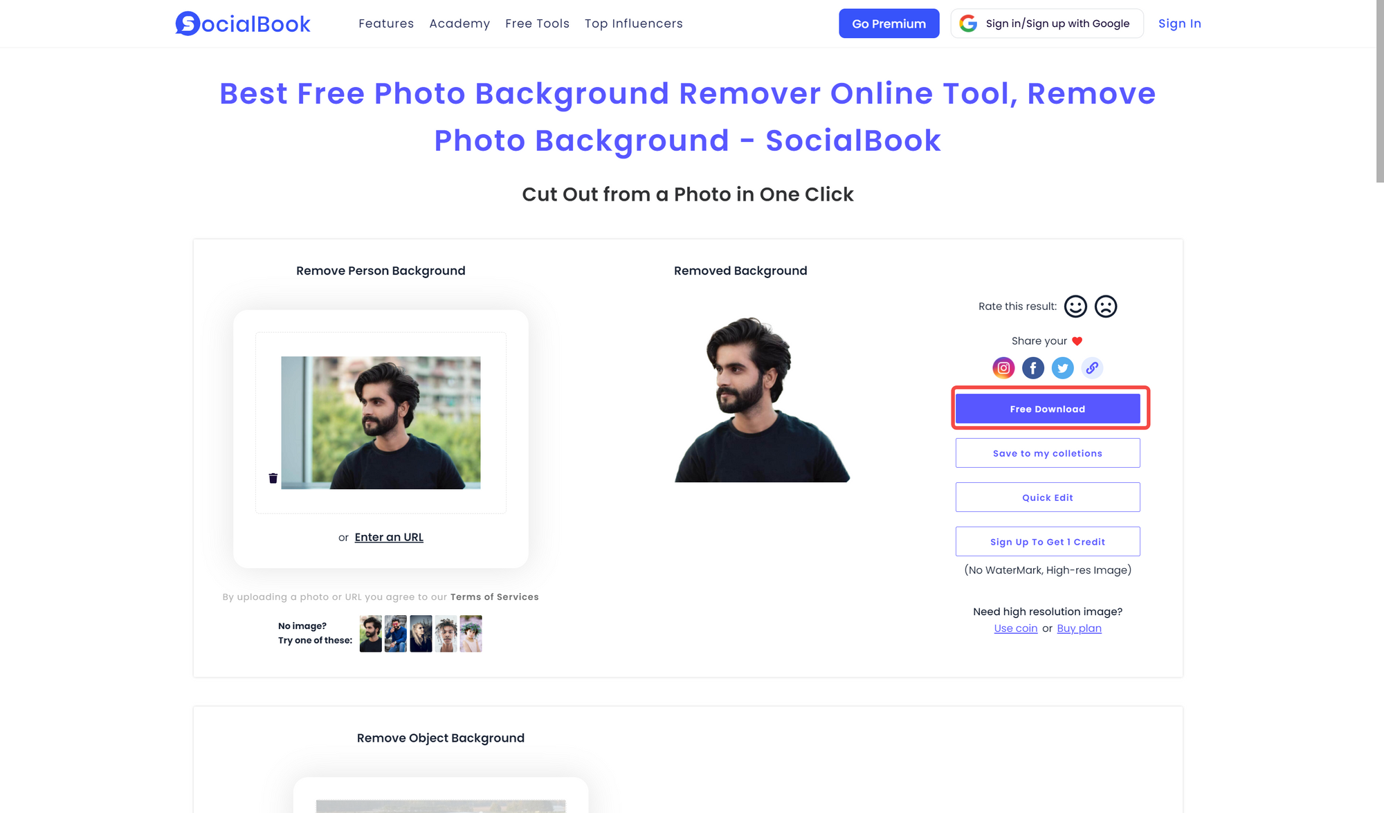 How to use photo background remover?